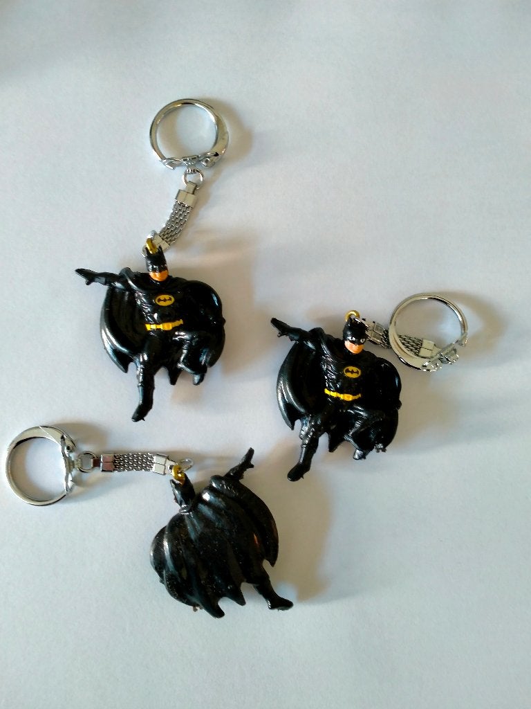 Batmann Bully superheld strip vintage sleutelhanger RARE, Verzenden, Superheld, Zo goed als nieuw, Overige typen