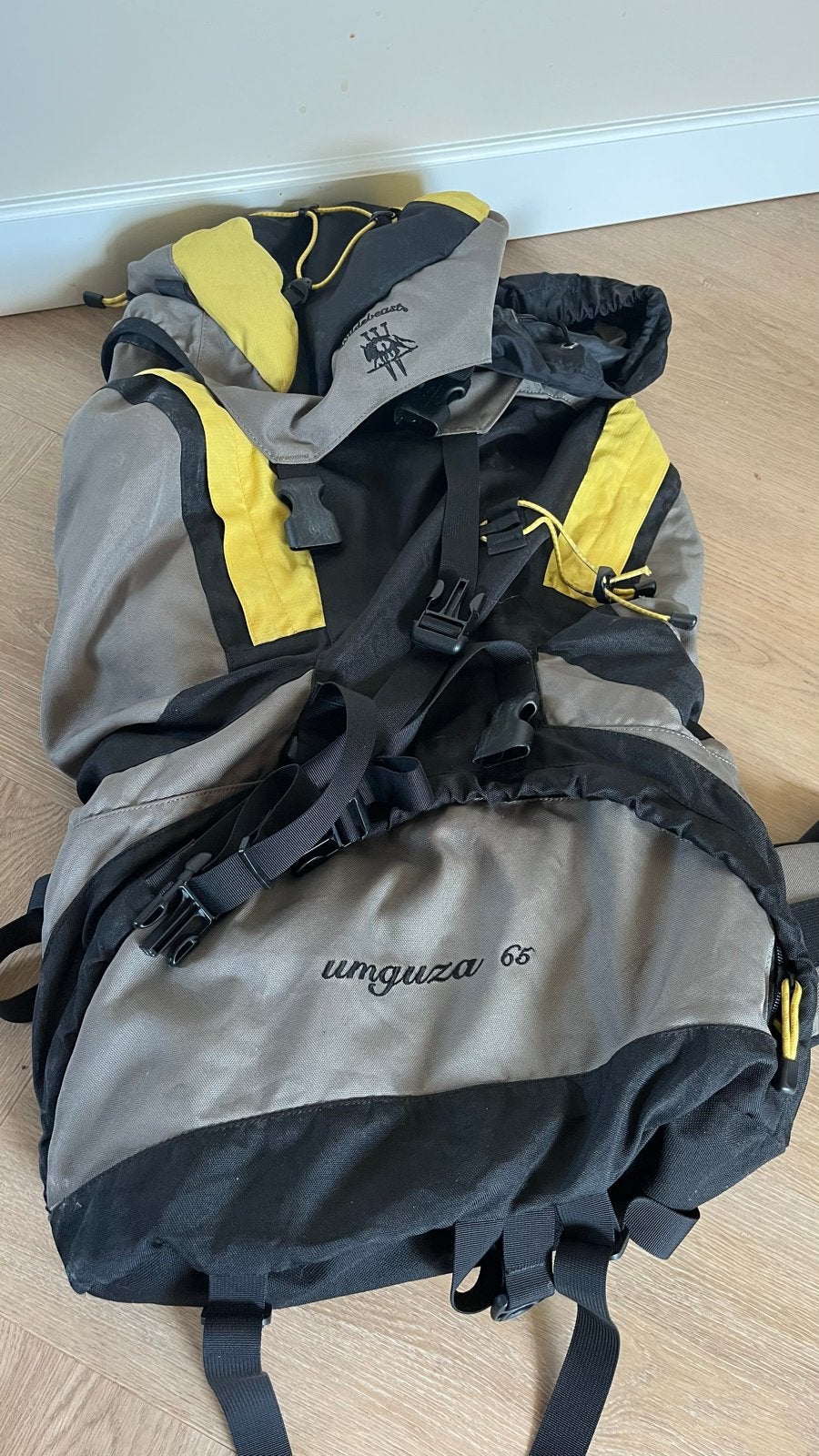Wildebeast Umguza 65 liter backpack - Ideaal voor trekking, 40 cm of meer, Gebruikt, Trekking, 60 cm of meer