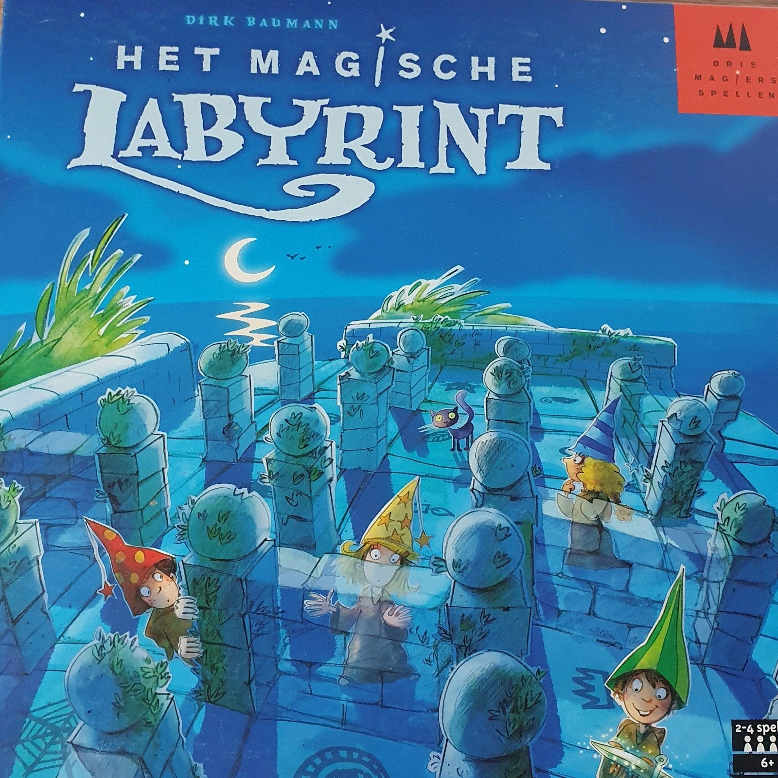 Het Magische Labyrint bordspel - Zo goed als nieuw, Drie of vier spelers, Ophalen, Zo goed als nieuw, Dirk Baumann