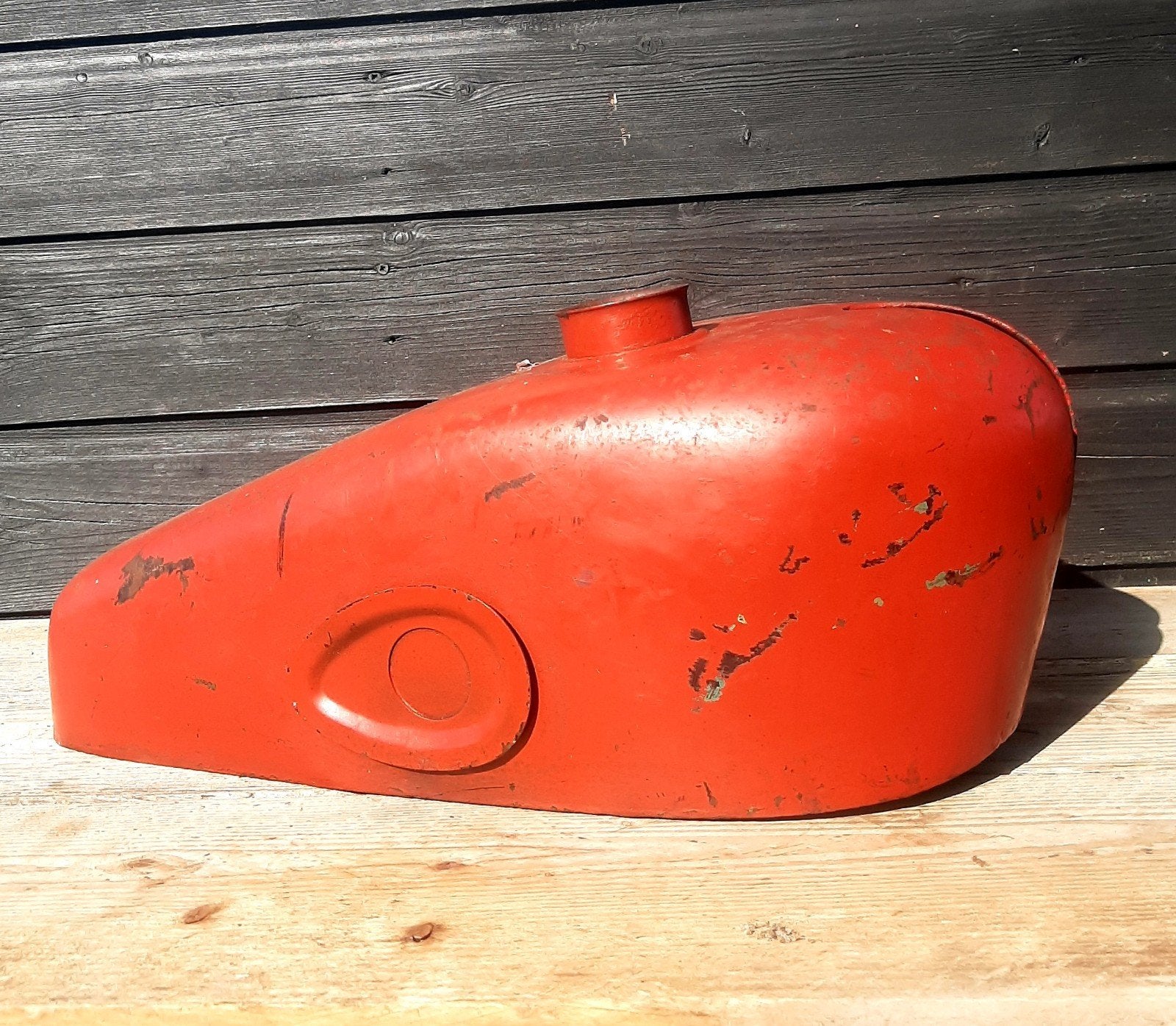 Verzameling - Vintage Benzinetank / Brandstoftank (11 stuks), Ophalen