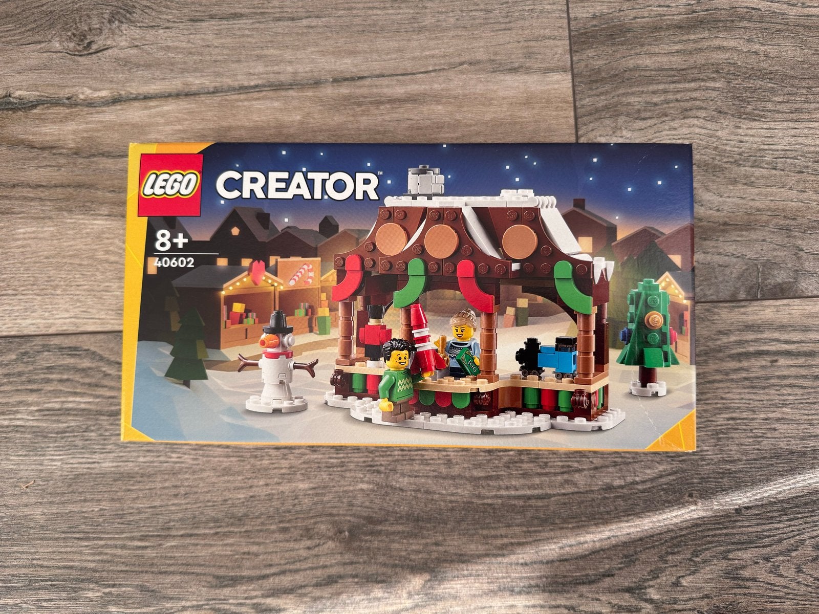 LEGO Creator 40602 Kerstmarkt Kraampje, Lego, Nieuw, Ophalen of Verzenden, Ongeopend/sealed