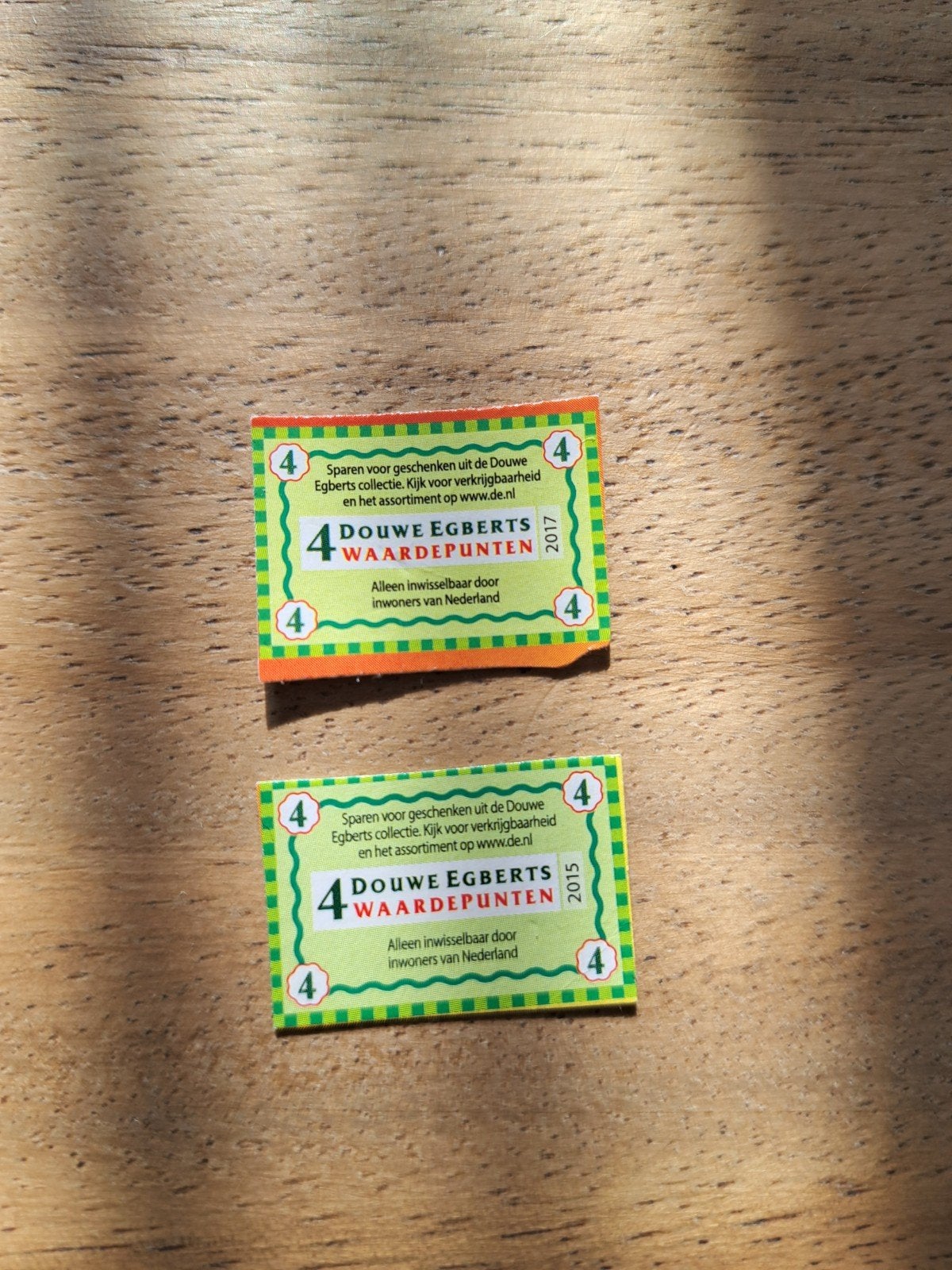 Douwe Egberts Waardepunten, Ophalen of Verzenden, Gebruikt