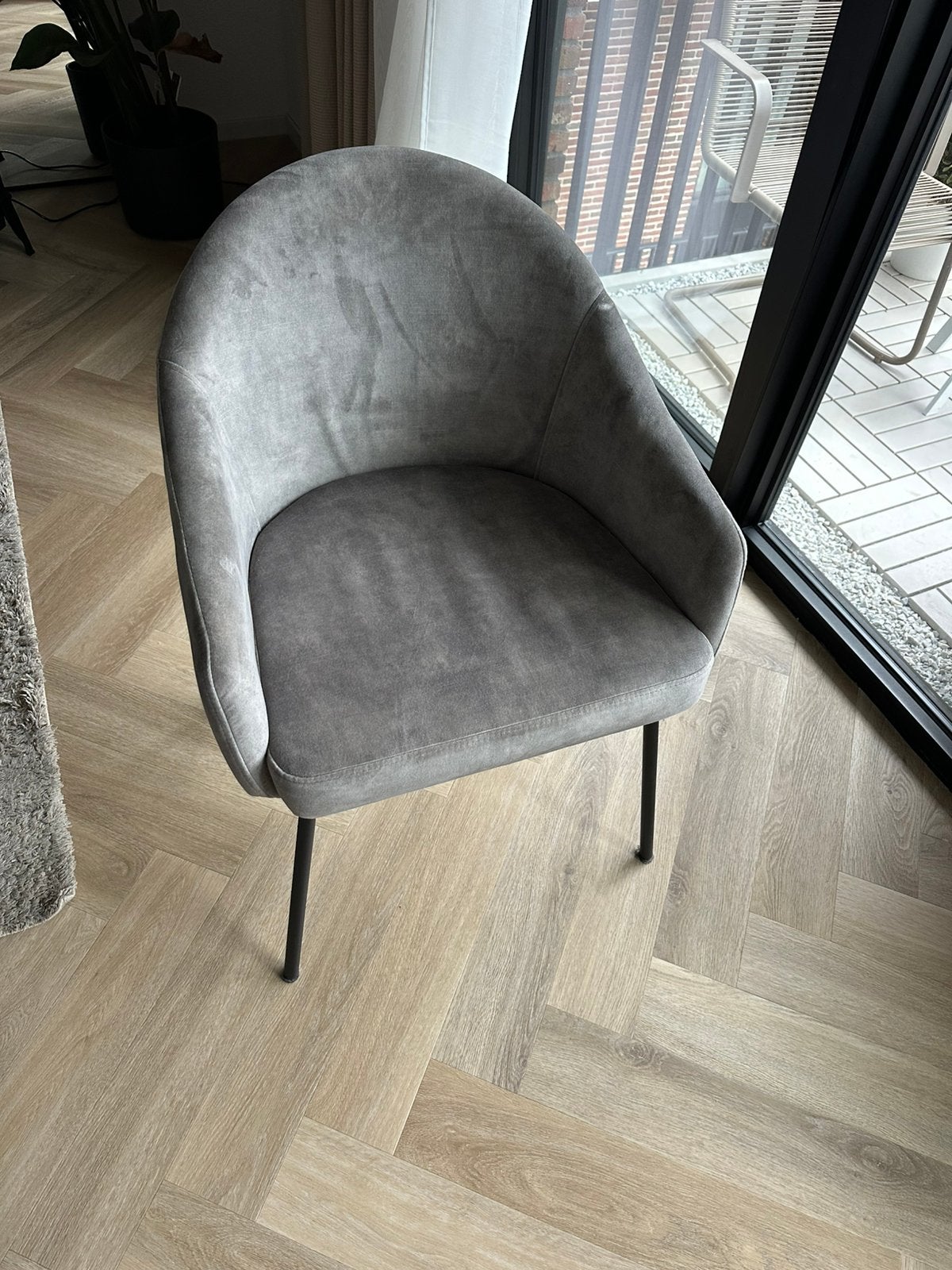 Eettafelstoelen, Huis en Inrichting, Ophalen, Zo goed als nieuw, 75 tot 100 cm