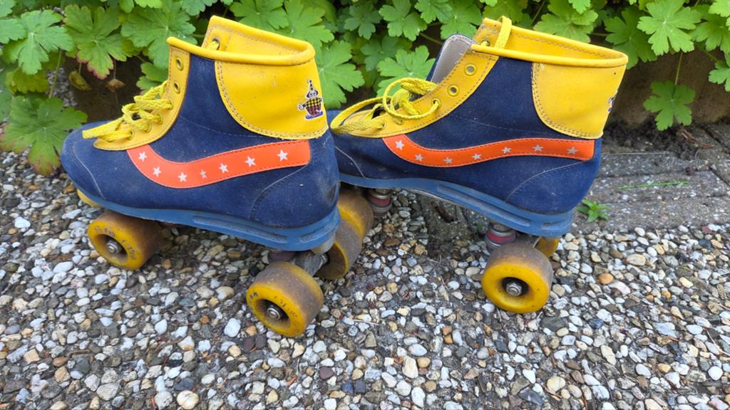Vintage rolschaatsen Bart Smit maat 40., Ophalen of Verzenden