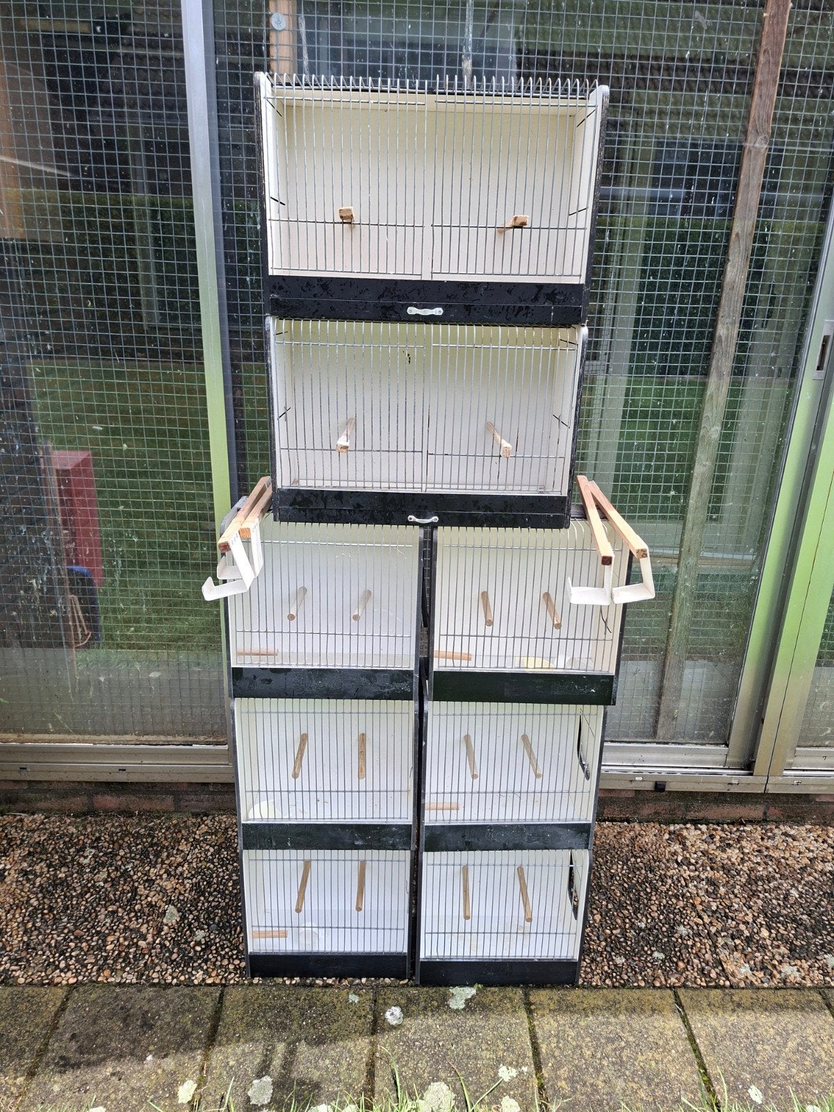 Tt kooien, Dieren en Toebehoren, Vogels | Hokken en Kooien, Ophalen of Verzenden, Hout, Vogelkooi