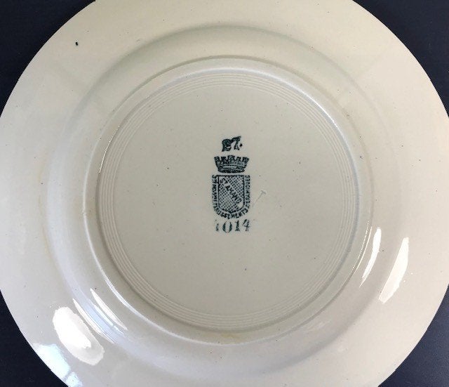 St. Amand terre de fer diner bord vanaf 1932, Antiek en Kunst, Ophalen of Verzenden