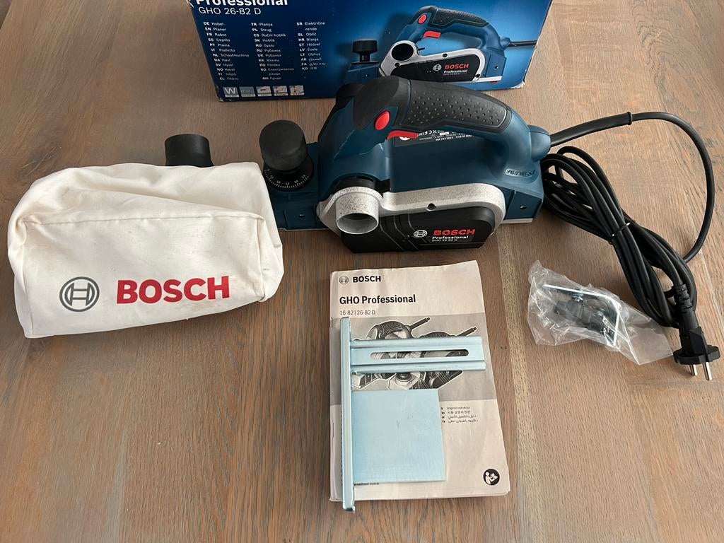 Bosch professional GHO 26-82 D schaafmachine *NIEUW*, Ophalen of Verzenden, Nieuw