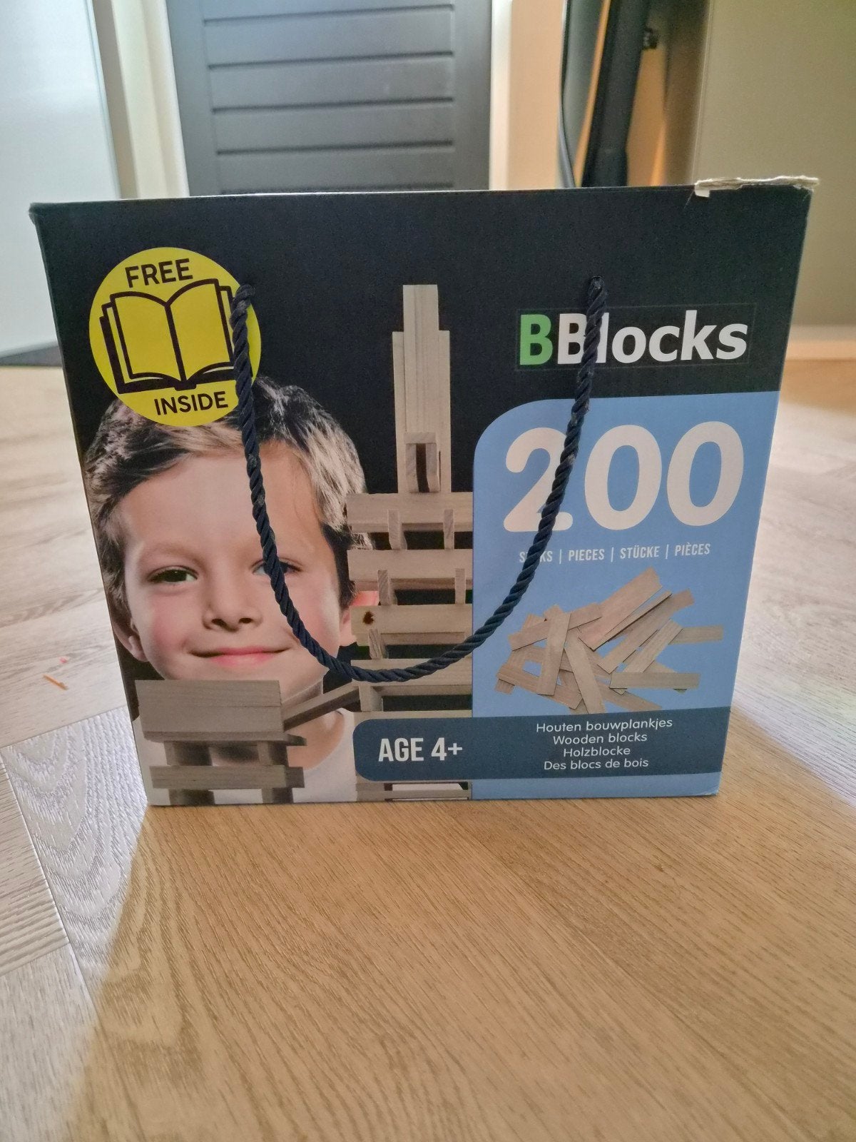 kapla, zgan BBblocks 200 houten bouwplankjes, Kinderen en Baby's, Ophalen, Zo goed als nieuw, Overige merken