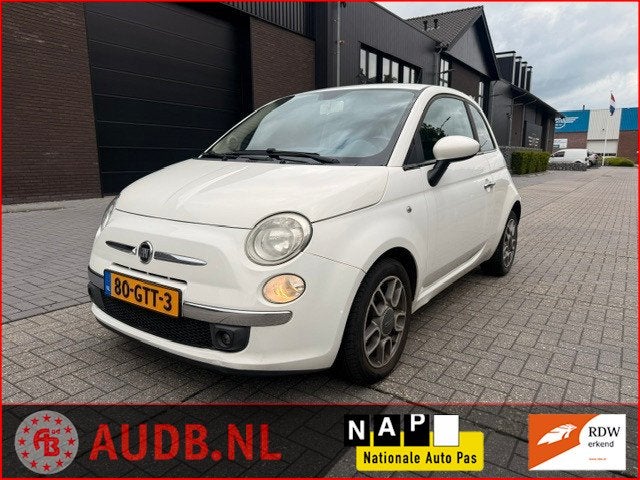 Fiat 500 1.2 Sport| AIRCO|SPORT VLG.|HALF LEER|NWE.APK|, Auto's, Voorwielaandrijving, Gebruikt, 1242 cc, 4 cilinders