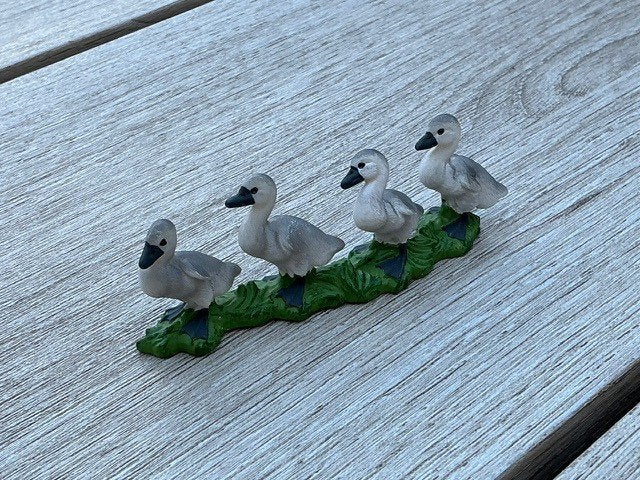 Schleich 13657 knobbelzwaankuikens, Ophalen of Verzenden, Zo goed als nieuw, Vogel, Beeldje of Figuurtje
