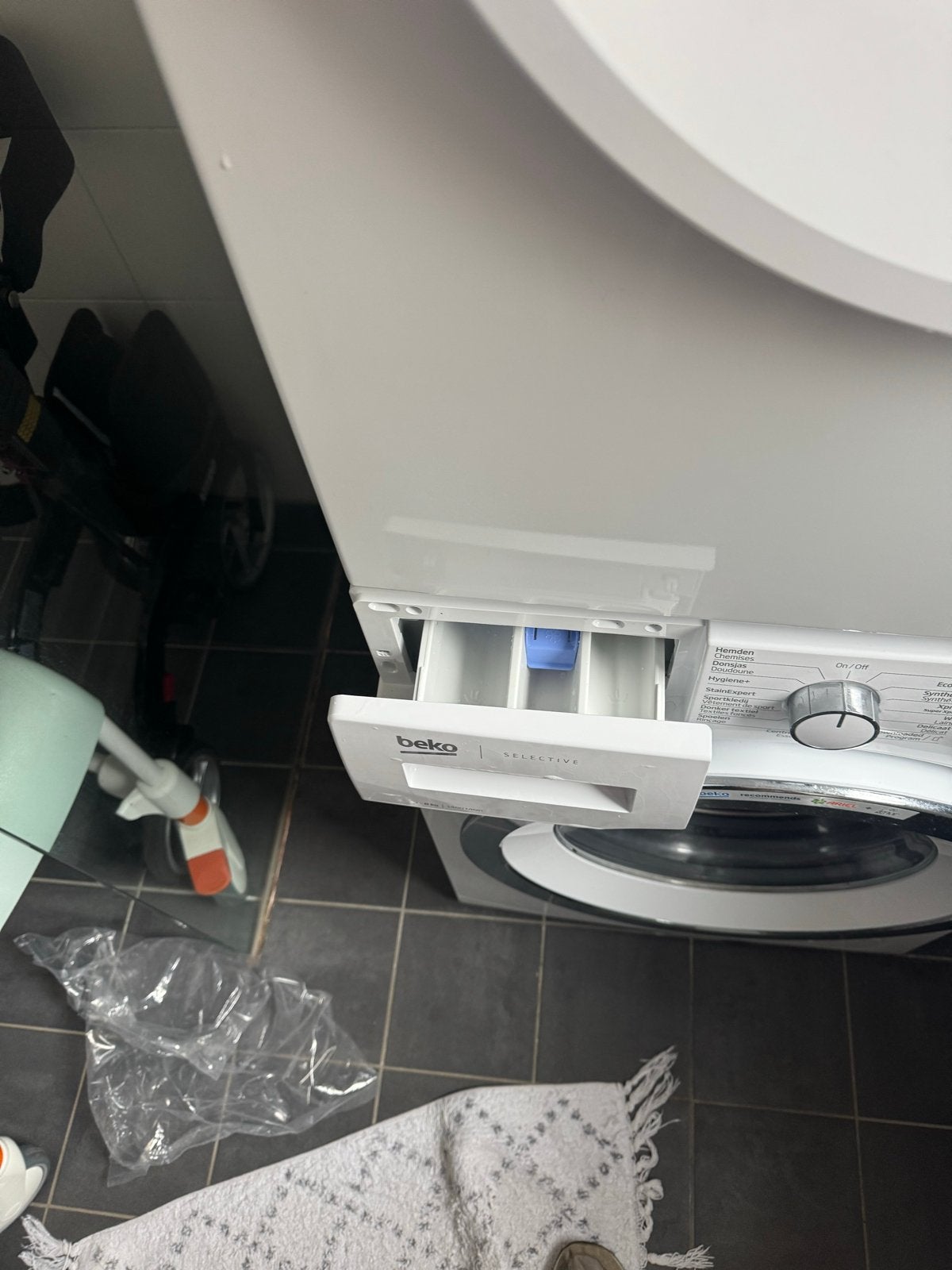 Beko Wasmachine 8kg - Efficiënt en Betrouwbaar, Witgoed en Apparatuur, Ophalen, 1200 tot 1600 toeren, Gebruikt, 8 tot 10 kg