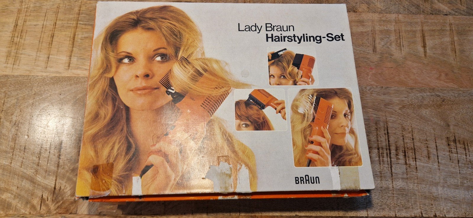 Vintage Lady Braun Hairstyling-Set - Compleet in doos, Ophalen of Verzenden, Gebruikt, Haarverzorging