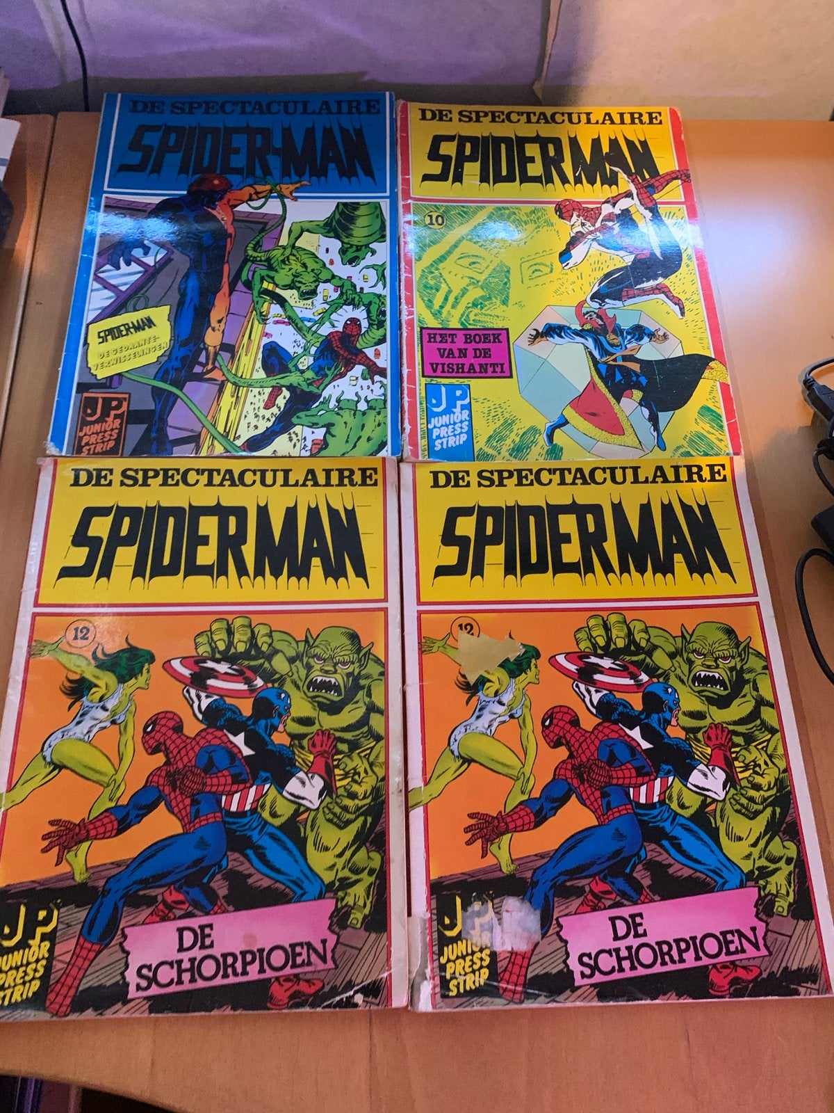 De Spectaculaire Spider-Man stripboeken (4 stuks), Meerdere stripboeken, Ophalen of Verzenden, Gelezen