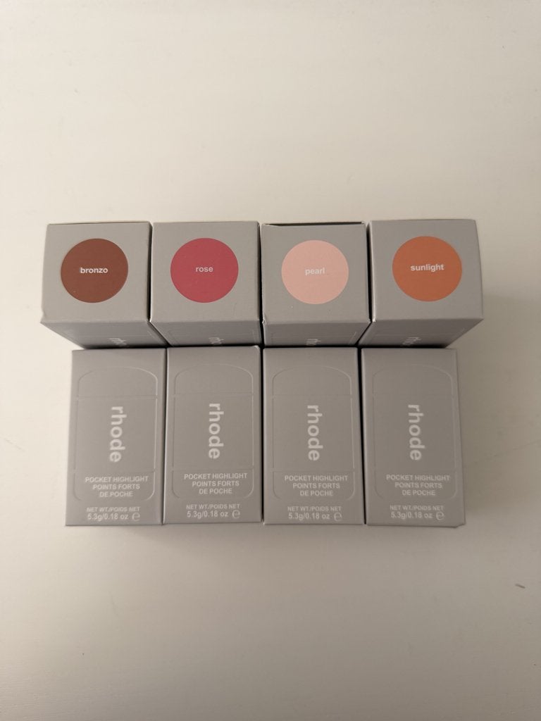 rhode highlighter, Gehele gezicht, Nieuw, Ophalen of Verzenden, Make-up