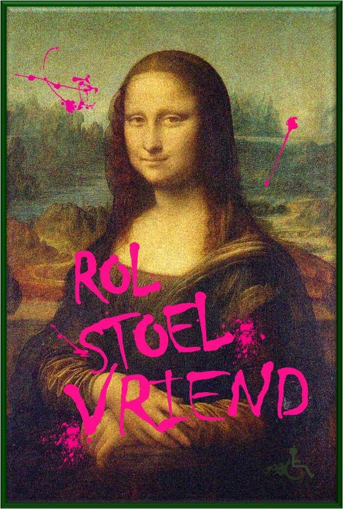 Mona Lisa    @   1503–1506, Musée du Louvre, Parijs, Ophalen of Verzenden