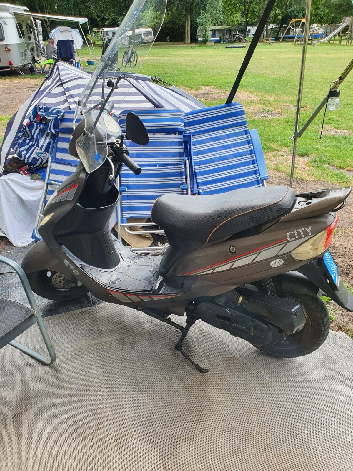 zgan btc city snorscooter 1500km origineel, Ophalen, Zo goed als nieuw, Overige typen, Overige merken