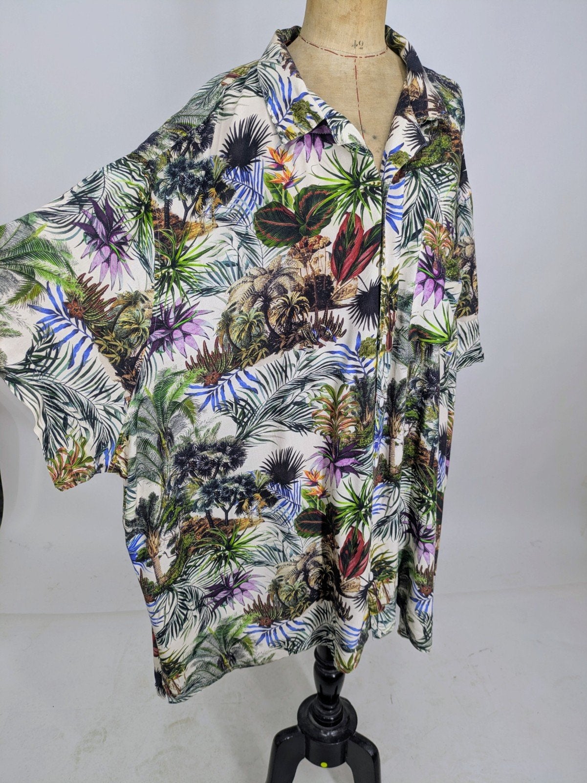 C&A Tropische Print Overhemd - Regular Fit 6XL, Kleding | Heren, Overhemden, Info@c-and-a.com, Overige kleuren, C&A Buying, Zo goed als nieuw