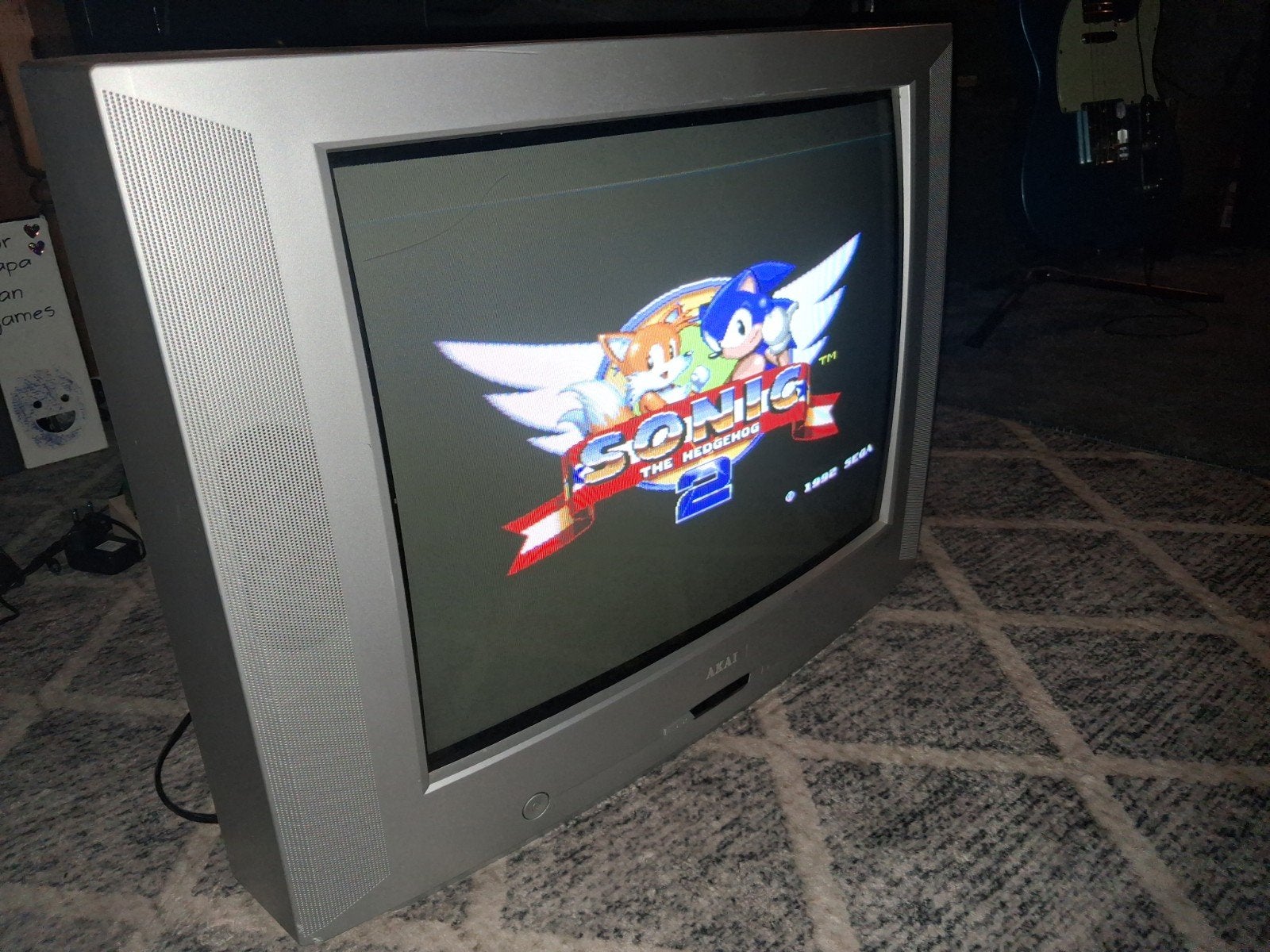 Akai CT-B216MTF CRT TV, Ophalen, Gebruikt, 40 tot 60 cm, Overige merken