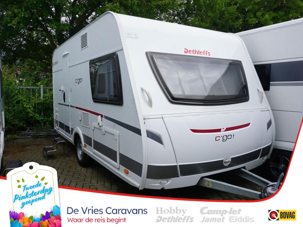 Dethleffs C'Go 430 QS incl.mover en luifel, Caravans en Kamperen, Caravans, Bedrijf, Treinzit, Schokbreker, Dethleffs
