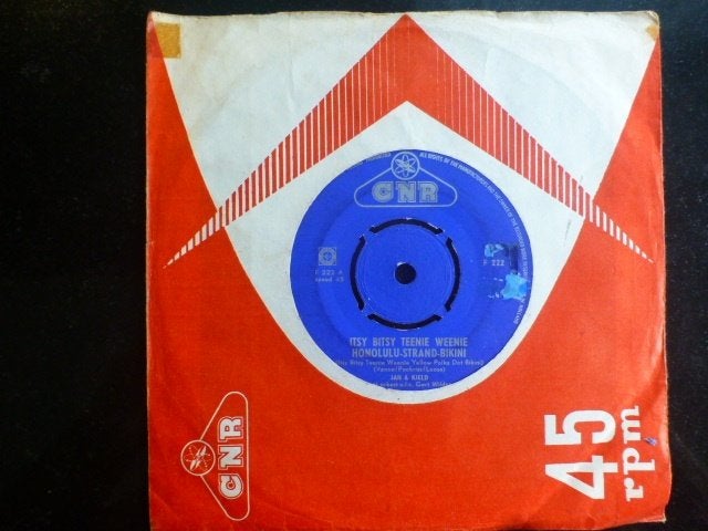Jan & Kjeld. Itsy Bitsy Teenie Weenie Honolulu-strand-bikini, Ophalen of Verzenden, Gebruikt, 7 inch, Pop