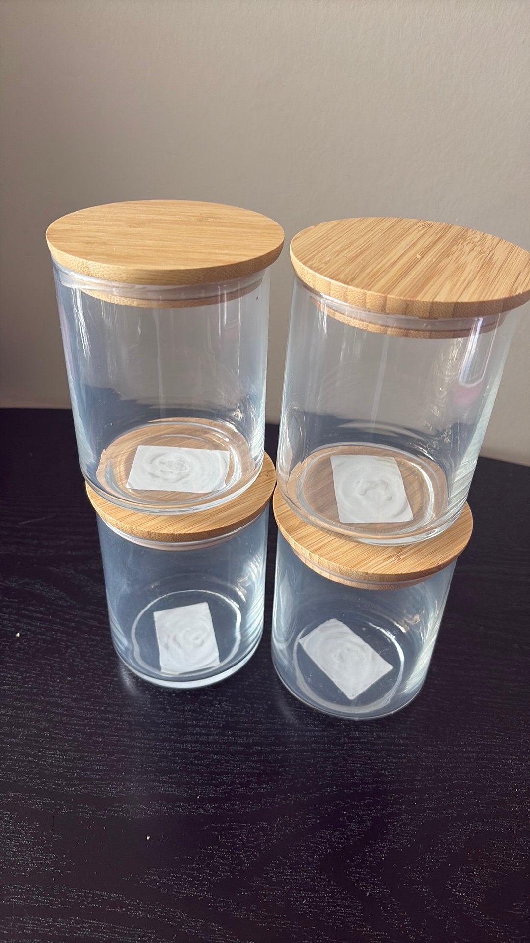 Ikea opberg bakjes glas, Ophalen of Verzenden, Zo goed als nieuw, Glas, Overige typen