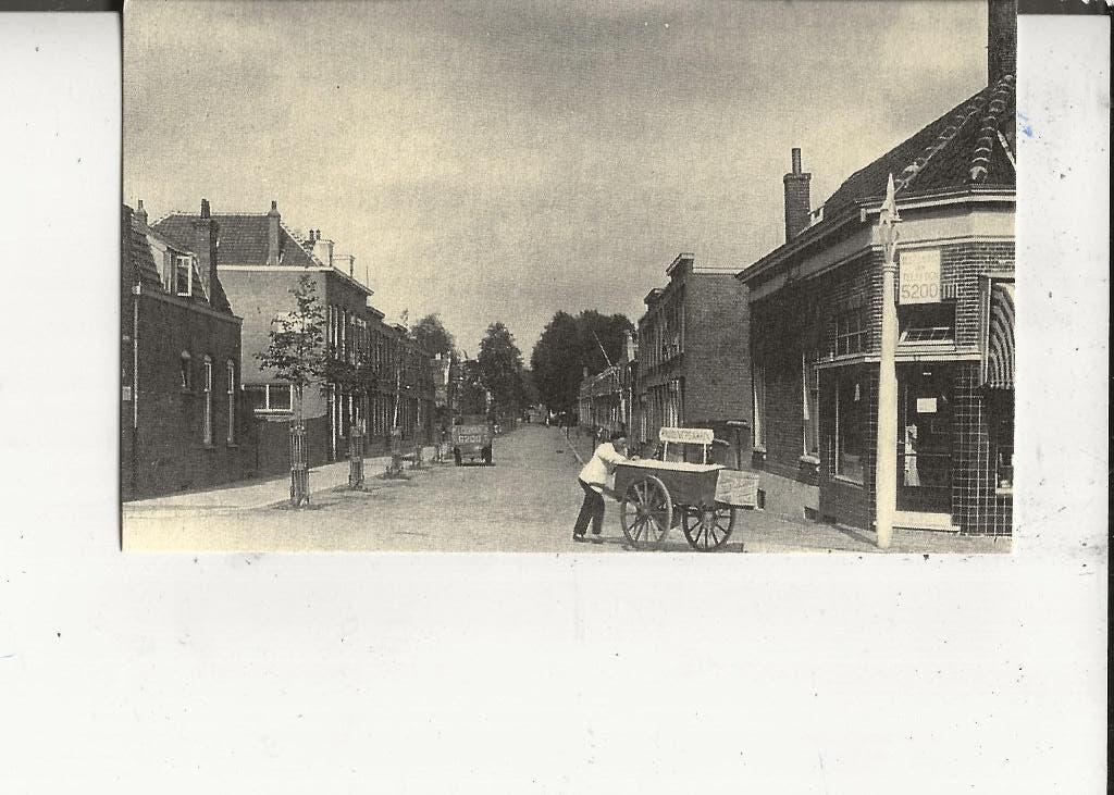 Dordrecht Balistraat met bakfiets 1933, Ophalen of Verzenden, 1920 tot 1940, Ongelopen, Zuid-Holland