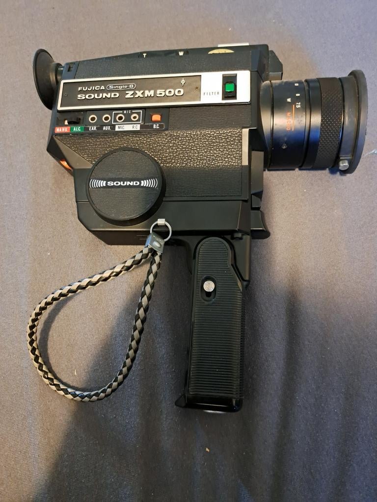 Fujica Single-8 Sound ZXM500 filmcamera, Ophalen of Verzenden, 8mm, Camera