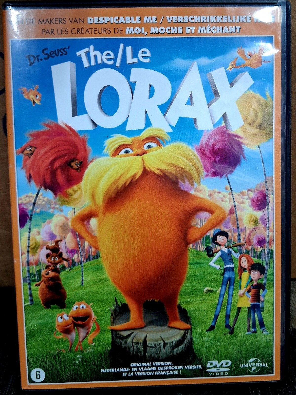 Dr. Seuss' The Lorax - DVD (Nederlands gesproken), Gebruikt, Animatie, Amerikaans, Nederlands