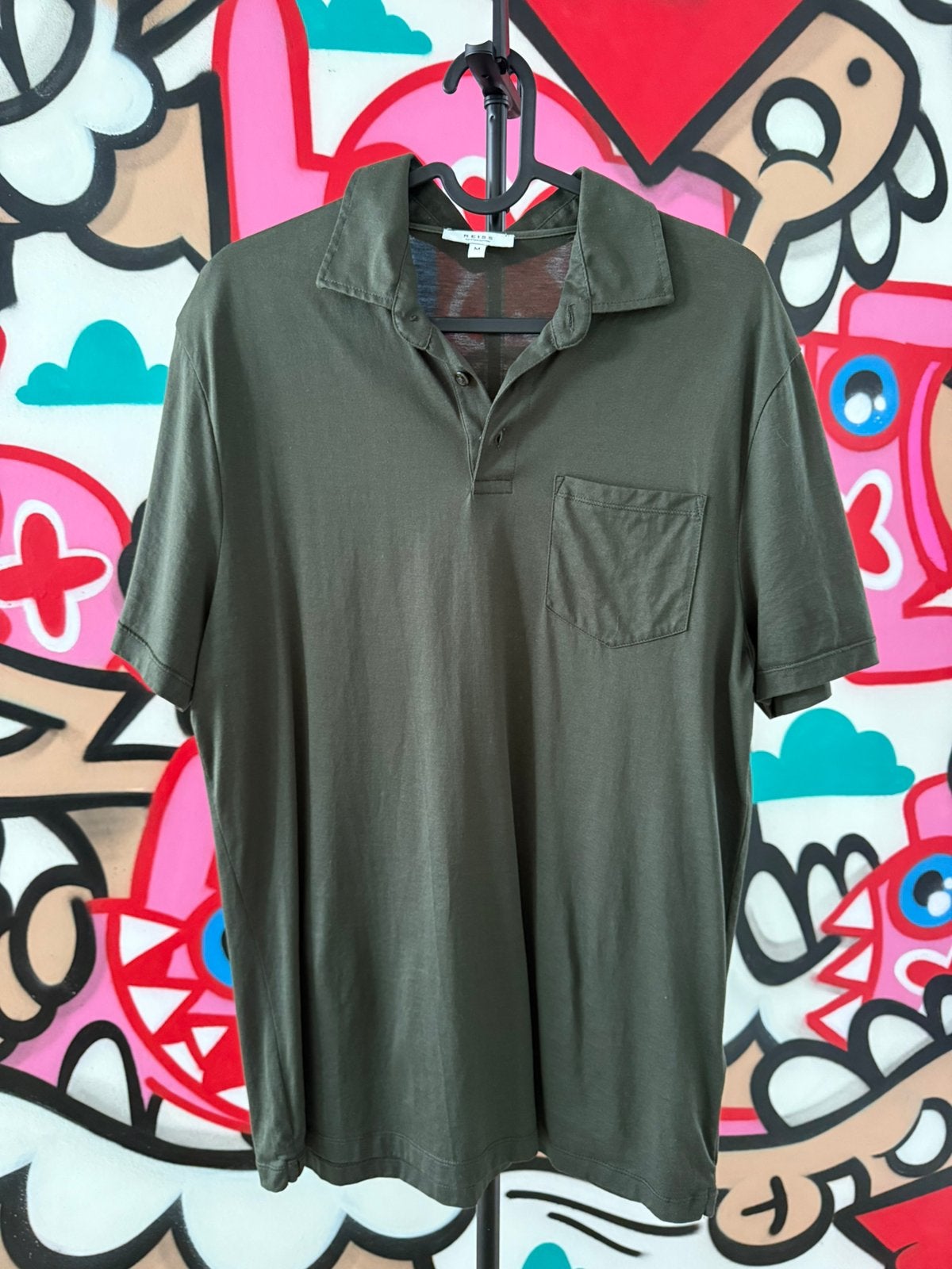 Polo tshirt van Reiss maat M, Ophalen of Verzenden, Zo goed als nieuw