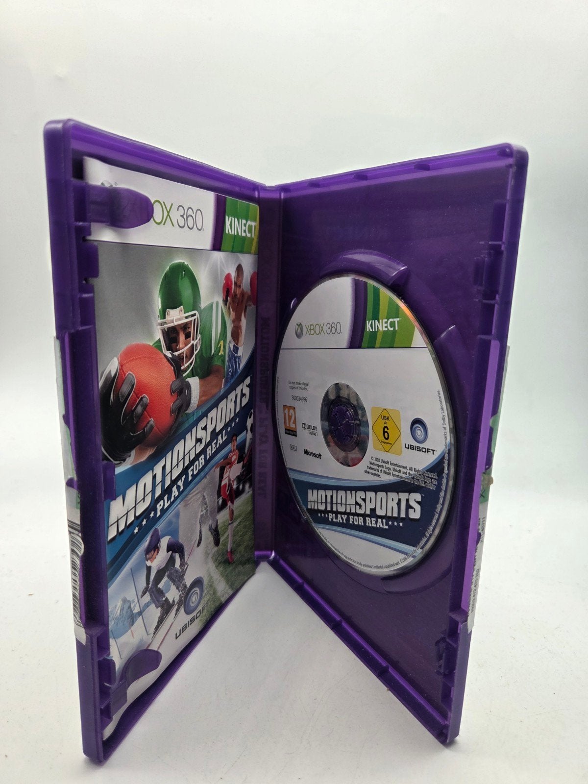 Motionsports Kinect Xbox 360 - Speel als een echte atleet!, Ubisoft, Gebruikt, Eén computer, Ophalen of Verzenden