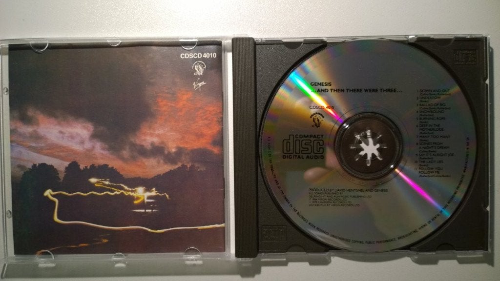 Genesis - ...And Then There Were Three, Ophalen of Verzenden, Zo goed als nieuw, Poprock, Album