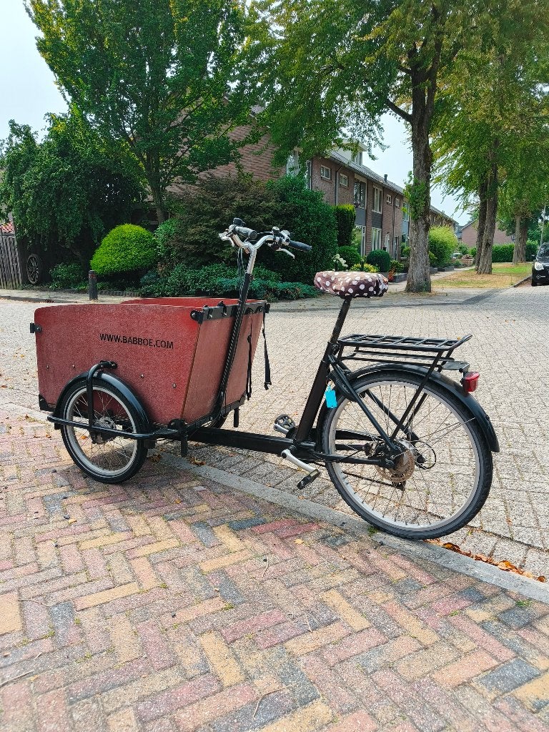 Babboe bakfiets (niet elektrisch), 4 kinderen of meer, Gebruikt, Velgrem, Ophalen