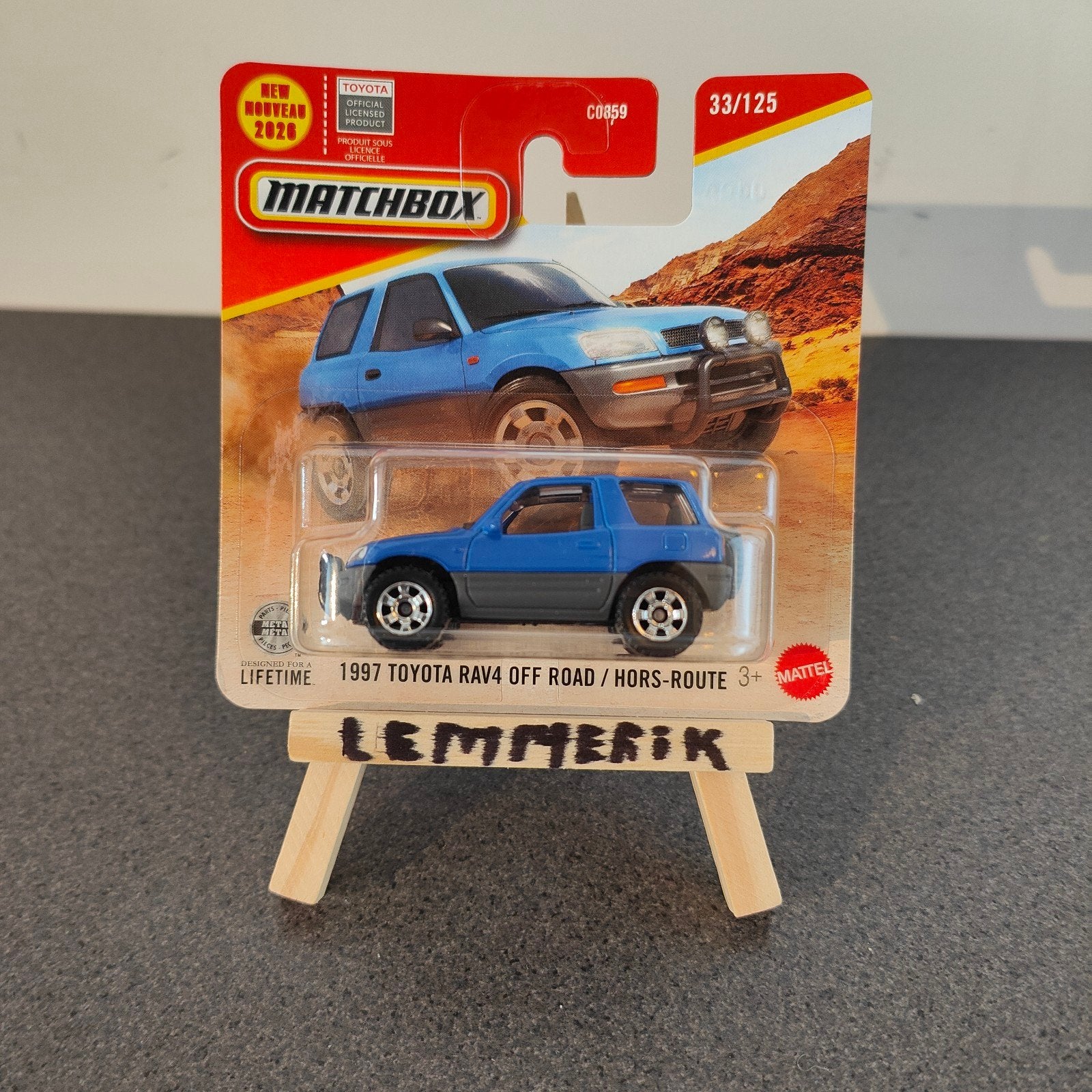 Matchbox 1997 Toyota RAV4 Off Road - Nieuw in verpakking, Ophalen of Verzenden, Nieuw, Auto