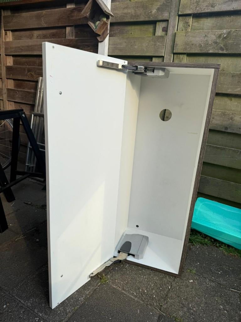 Keukenkast met deur – wit – 40x100x34 cm, Minder dan 50 cm, Wit, Ophalen of Verzenden, Zo goed als nieuw