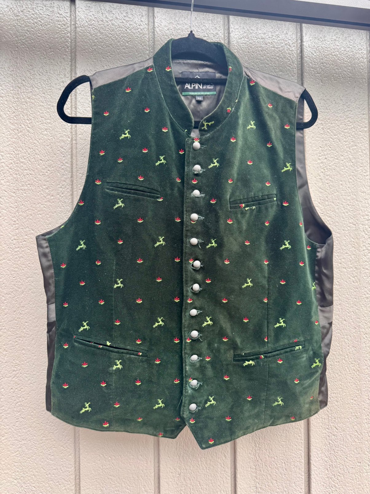 Klederdracht (tracht) gilet maat 52, Kleding | Heren, Ophalen, Zo goed als nieuw, Maat 52/54 (L)