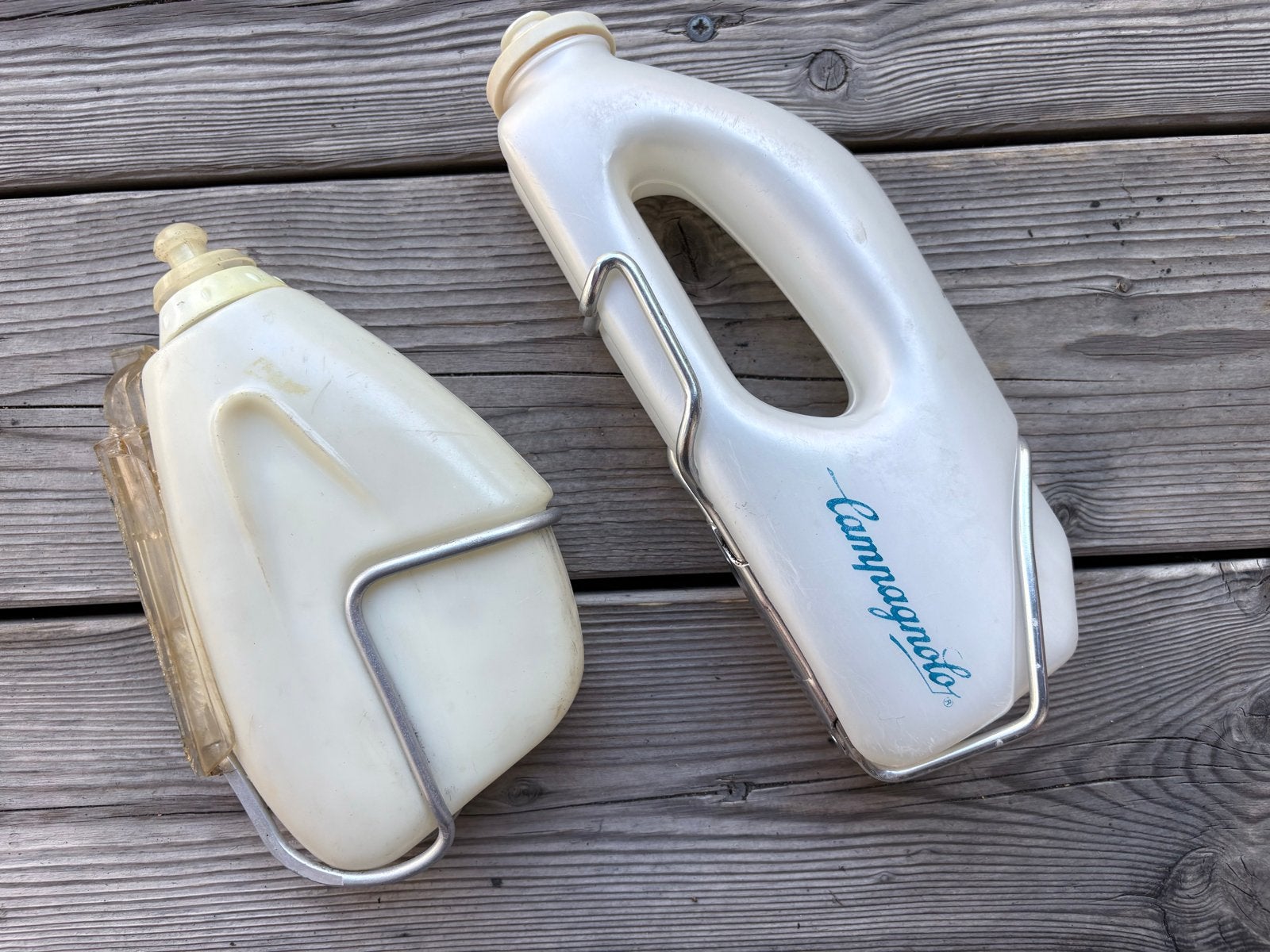 Vintage bidons: Campagnolo en Gazelle, Ophalen of Verzenden, Gebruikt