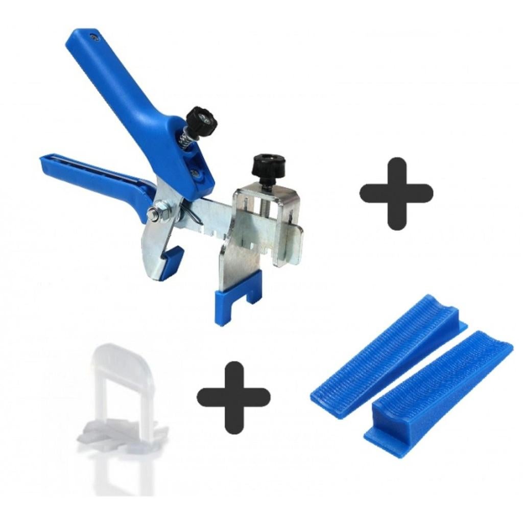 Tegel Leveling Systeem Starterskit - Tang, Wiggen, Clips, Ophalen, Nieuw