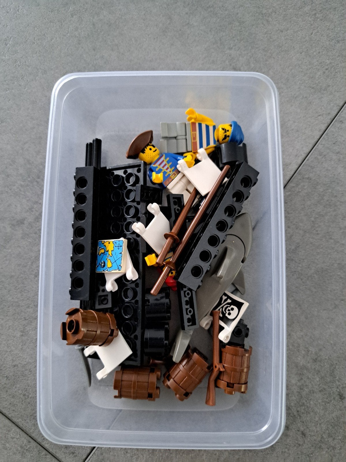 Lego Pirates Vlot 6257 met minifiguren en instructies, Kinderen en Baby's, Speelgoed | Duplo en Lego, Compleet, Gebruikt, Lego