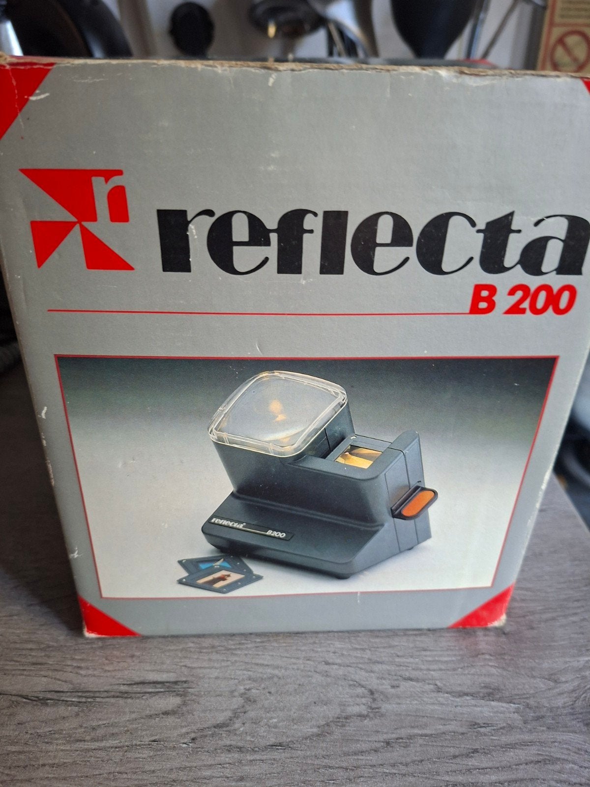 Reflecta B 200 Diaviewer - Vintage Dia Kijker, Ophalen, Gebruikt, Met scherm