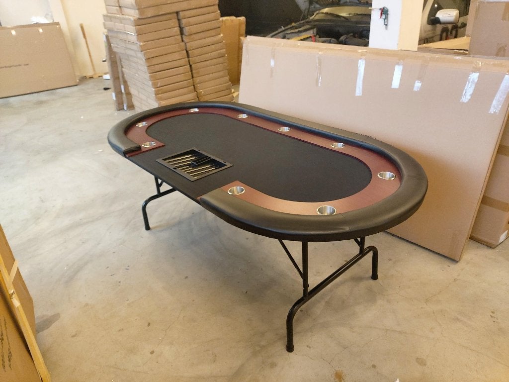 Pokertafel the nuts - Poker tafels - Speeltafel - Poker, Kouwehoek 1b, Meerkleurig, Verzenden, Overige stijlen