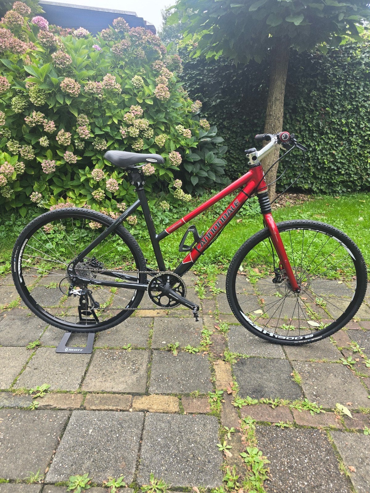 Cannondale Fitness Bike 9 speed met top onderdelen, Fietsen en Brommers, Minder dan 10 versnellingen, Gebruikt, Schijfrem, Ophalen