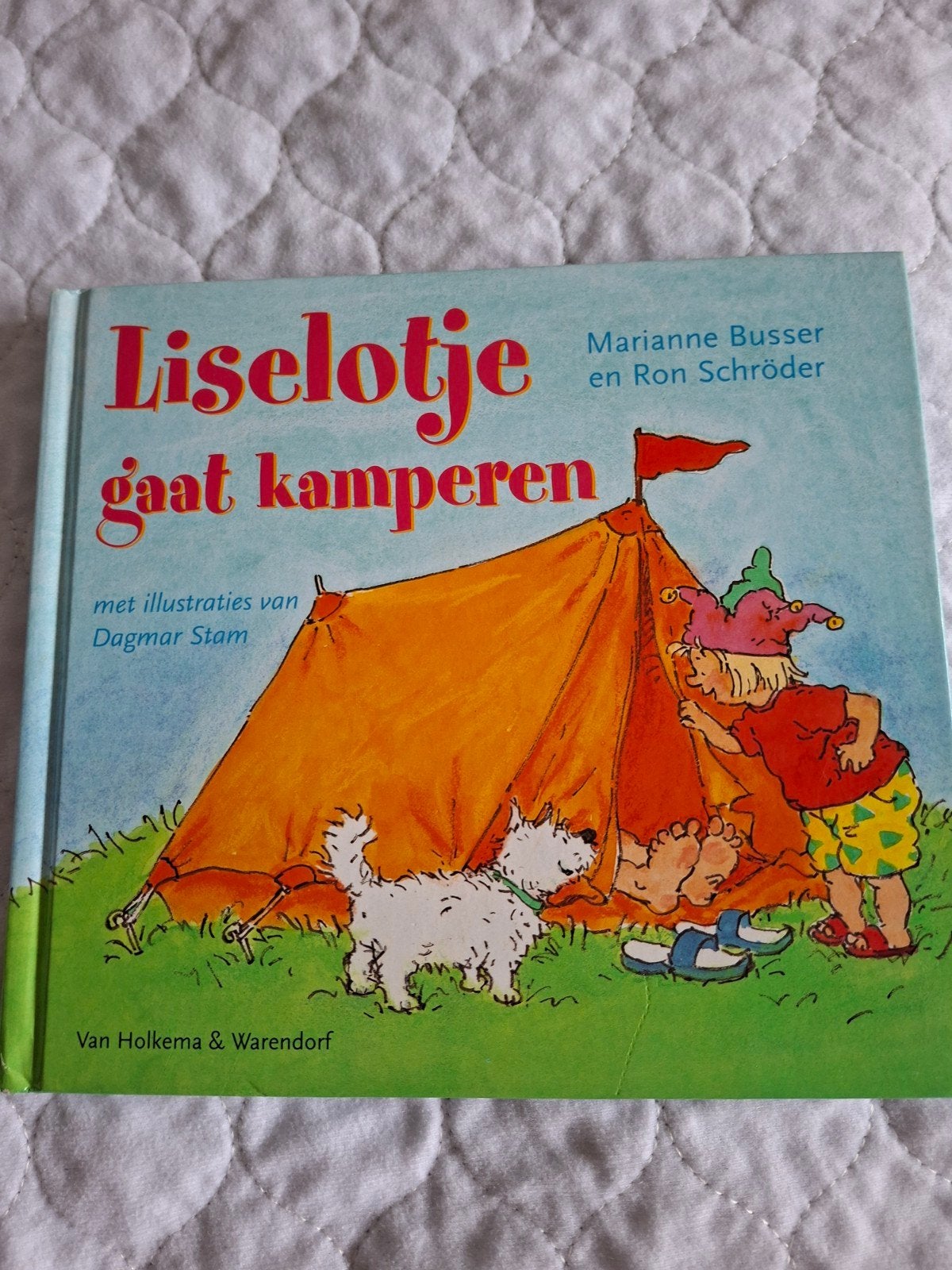 Liselotje gaat kamperen - Voorleesboek, Marianne Busser en Ron Schröder, Fictie algemeen, Jongen of Meisje, Ophalen of Verzenden