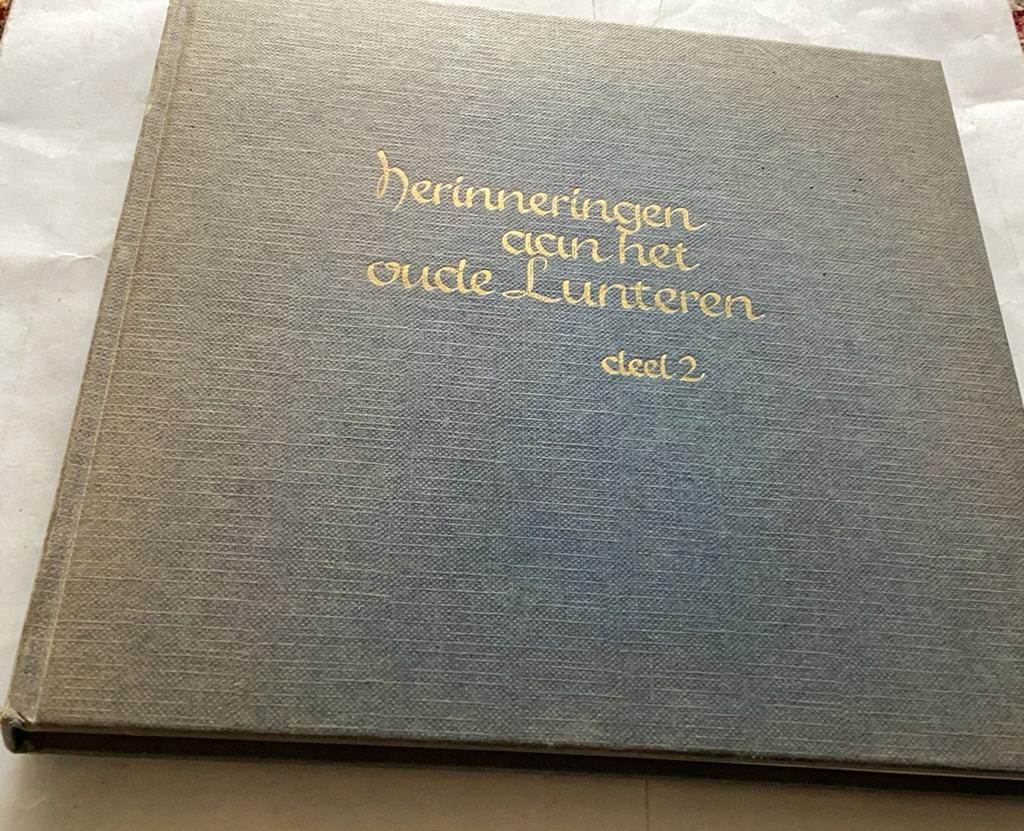 Lunteren herinneren aan oud Lunteren deel 2 met 160 blz, Ophalen of Verzenden, Zo goed als nieuw