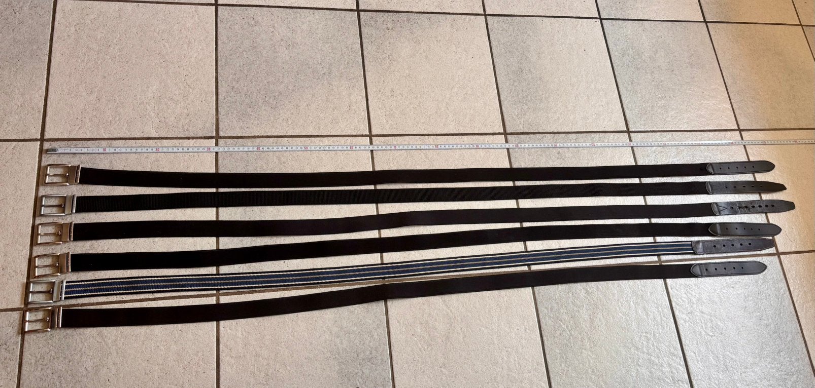 Elastische herenriemen 160/ 170 cm (6 XL), Ophalen of Verzenden, Nieuw