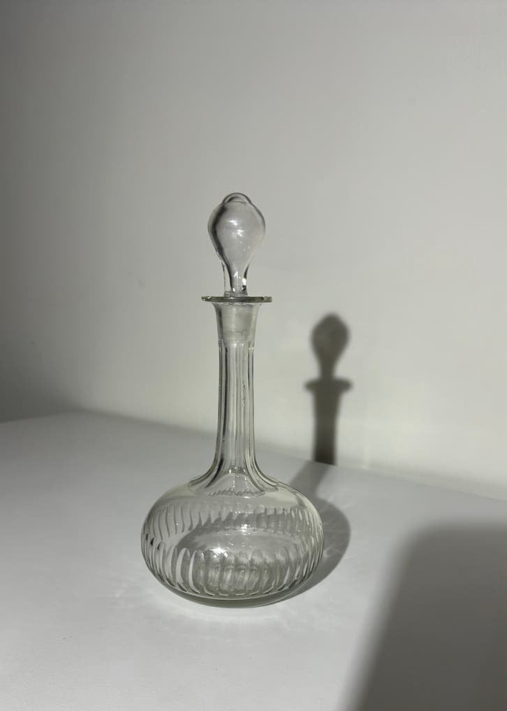 Glazen karaf, Ophalen