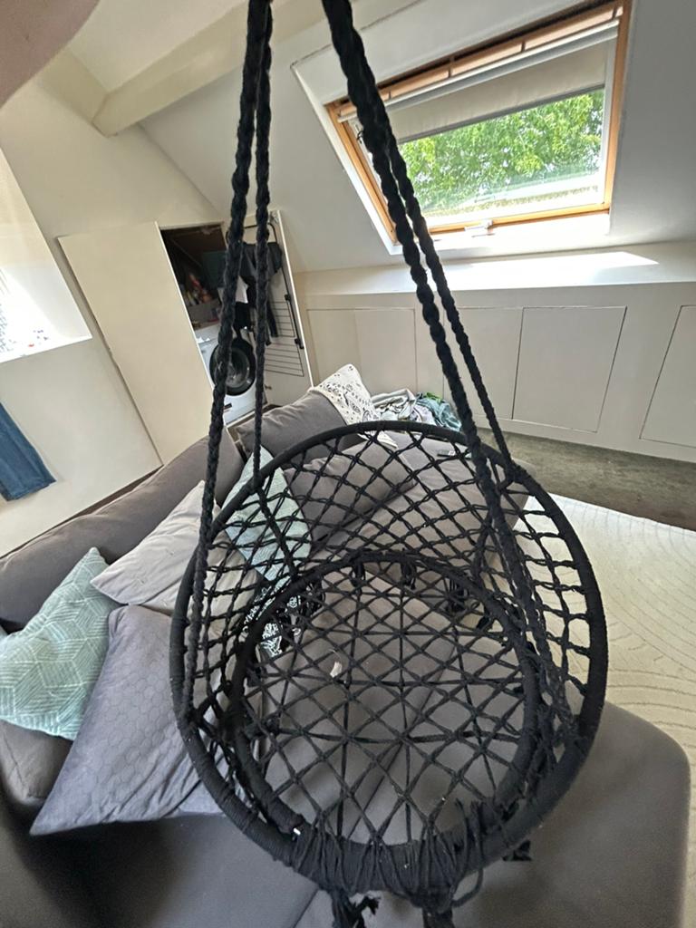 Hangstoel voor in tuin of in huis, Ophalen, Nieuw, Eenpersoons, Binnen