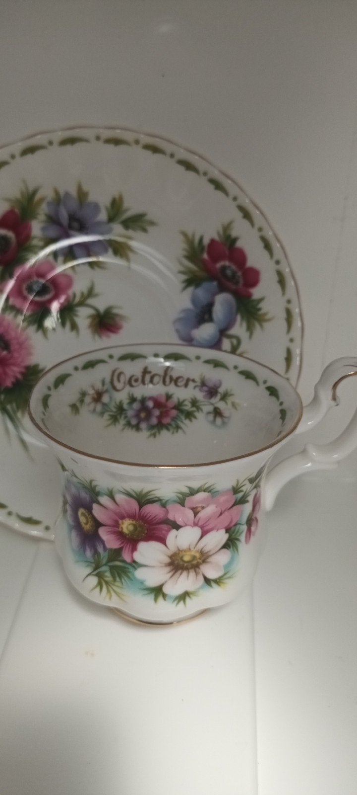 Royal Albert Flower  kop, Ophalen of Verzenden