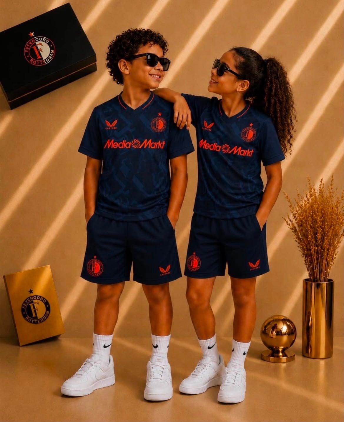 Nieuw Feyenoord Thuistenue Kids - Diverse Maten, Ophalen of Verzenden, Nieuw, Maat 104
