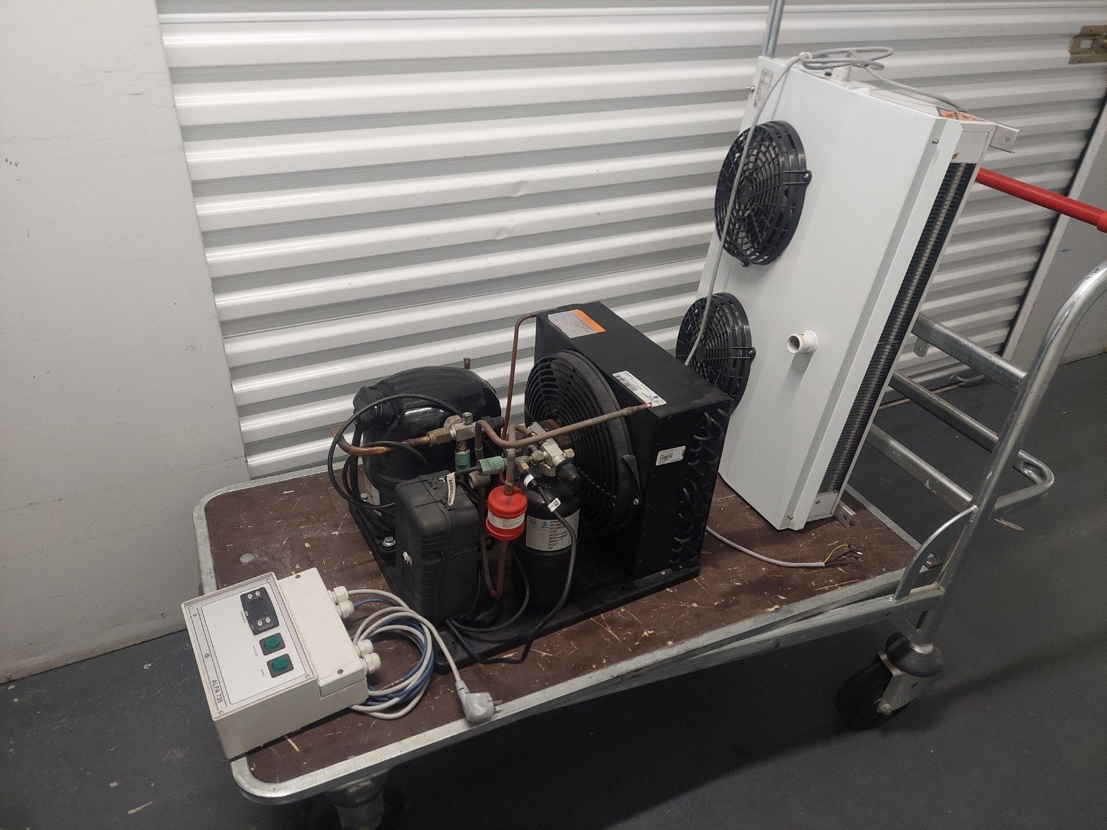 3/4 PK Koeling Koelinstallatie Koelcel Koelmotor Verdamper, Ophalen