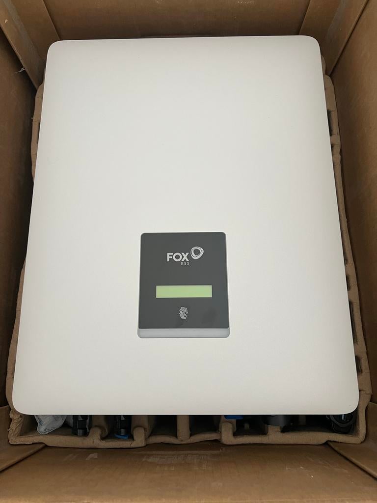 FoxESS T4-G3 3-fase omvormer zonnepanelen 4kW, Ophalen, Nieuw